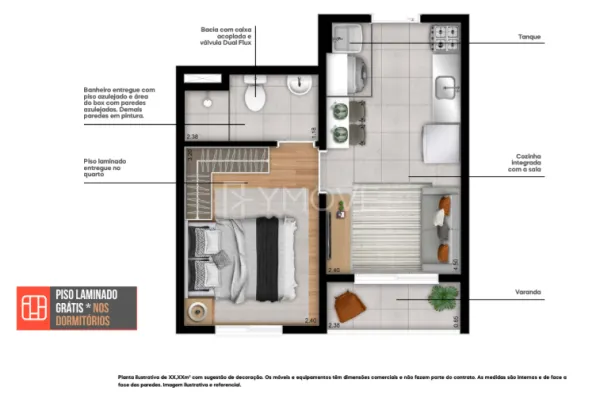 Apartamento à venda com 1 quarto no Brás, São Paulo — foto 9